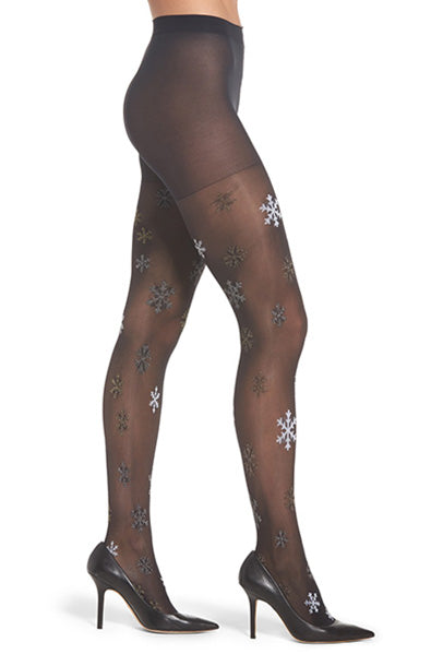 Sparkly Star Tights in Blue