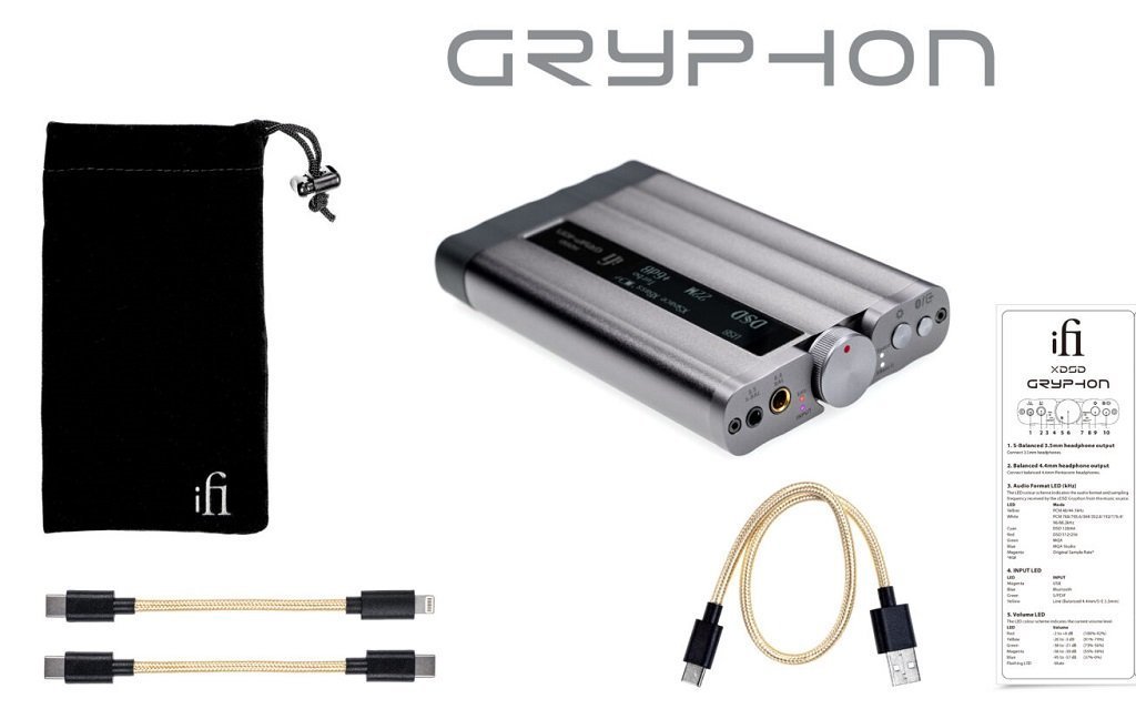 iFi Audio xDSD Gryphon Portable Wireless Dac - Headphone Bar