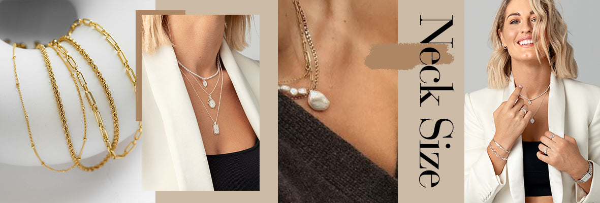 Necklace Size Guide: Choosing the Perfect Match for Your Neckline |  LOVELEMENTS Jewelry