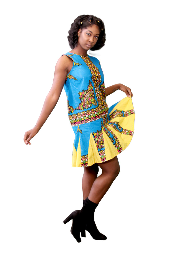 African Infinity Midi Dress BeYOUty – Wax & Wonder