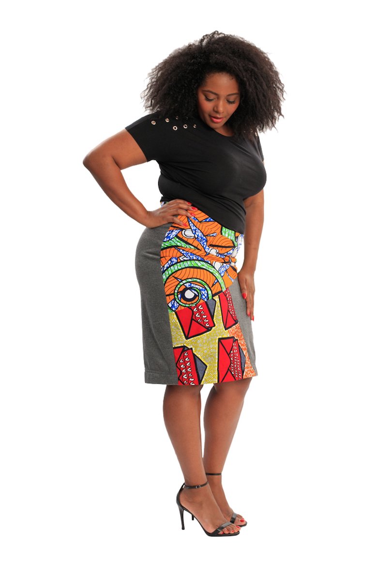 african skirts plus size near me