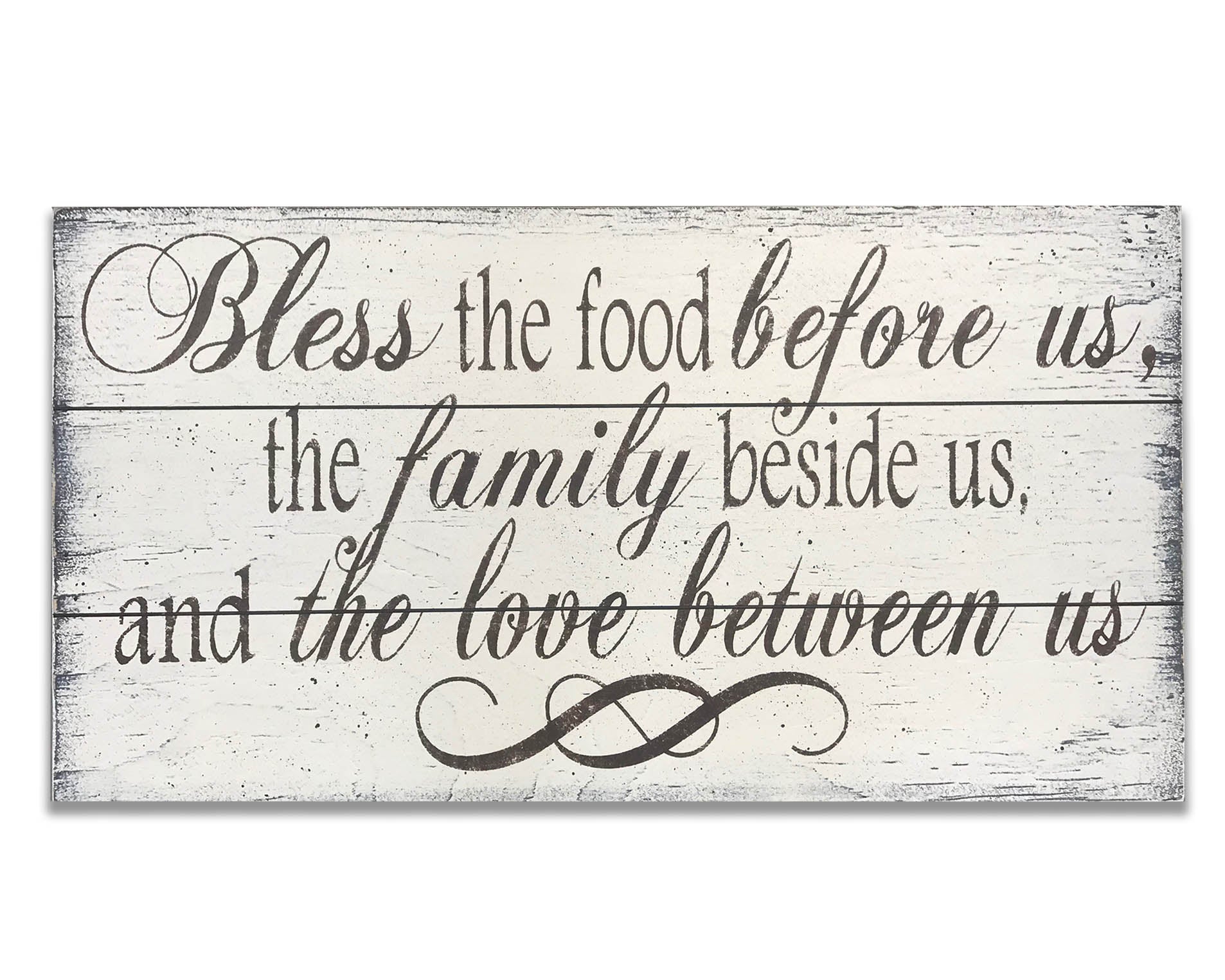 Bless The Food Dining Room Wall Decor Rusticly Inspired Signs