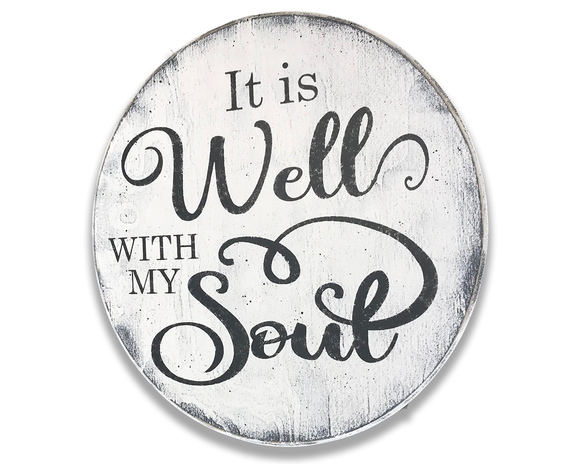 It Is Well With My Soul Wood Sign Rusticly Inspired Signs