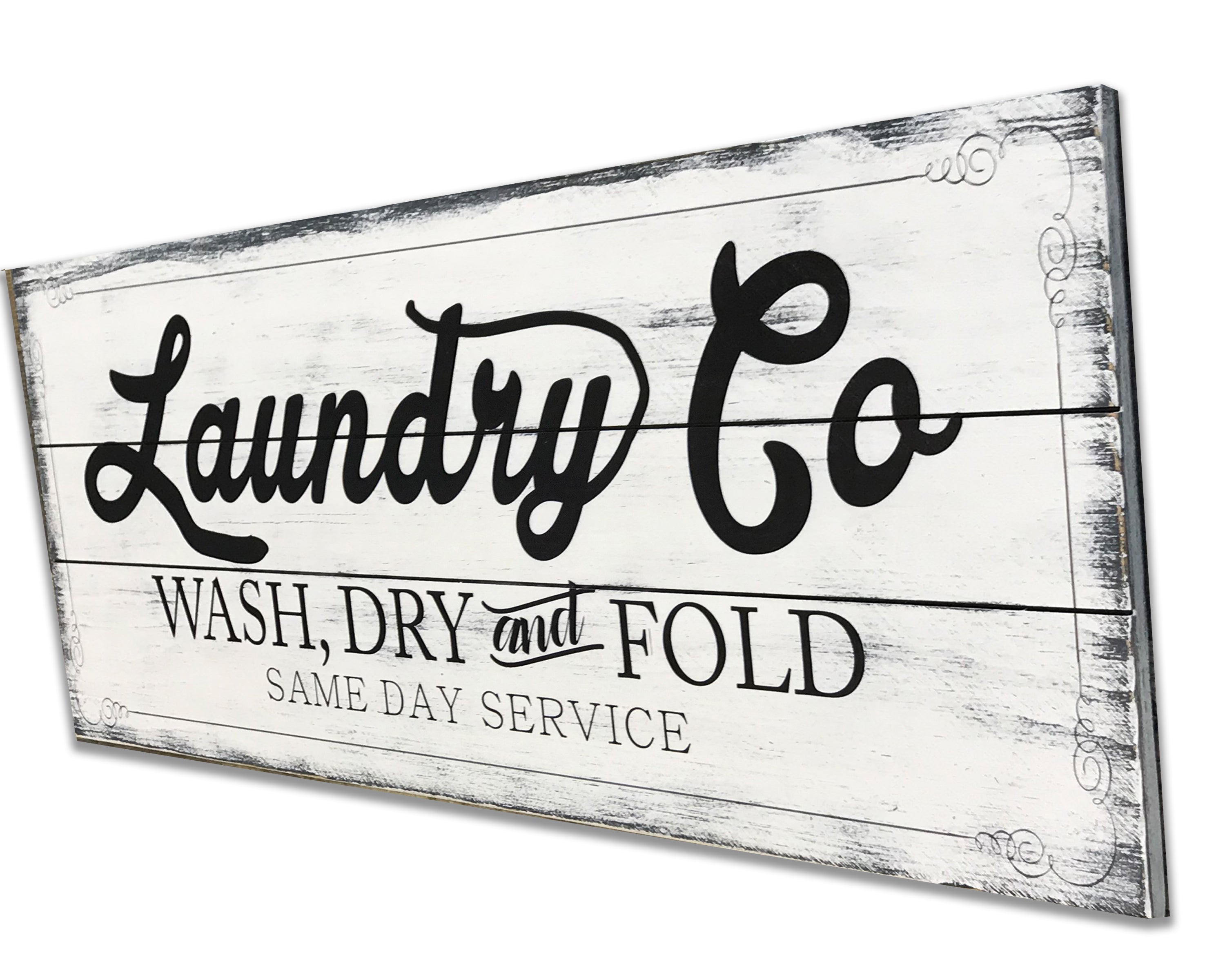 Laundry Wood Wall Sign | Rusticly Inspired Signs