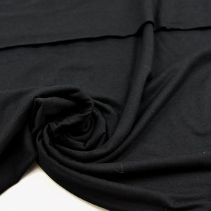 Bamboo Jersey Knit - Black