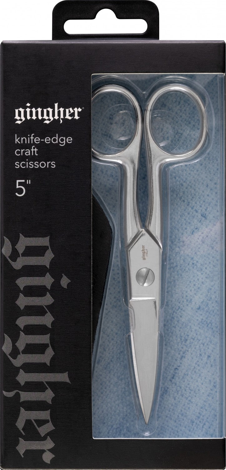 Gingher - 4 Inch Large Handle Embroidery Scissors - Thread Count