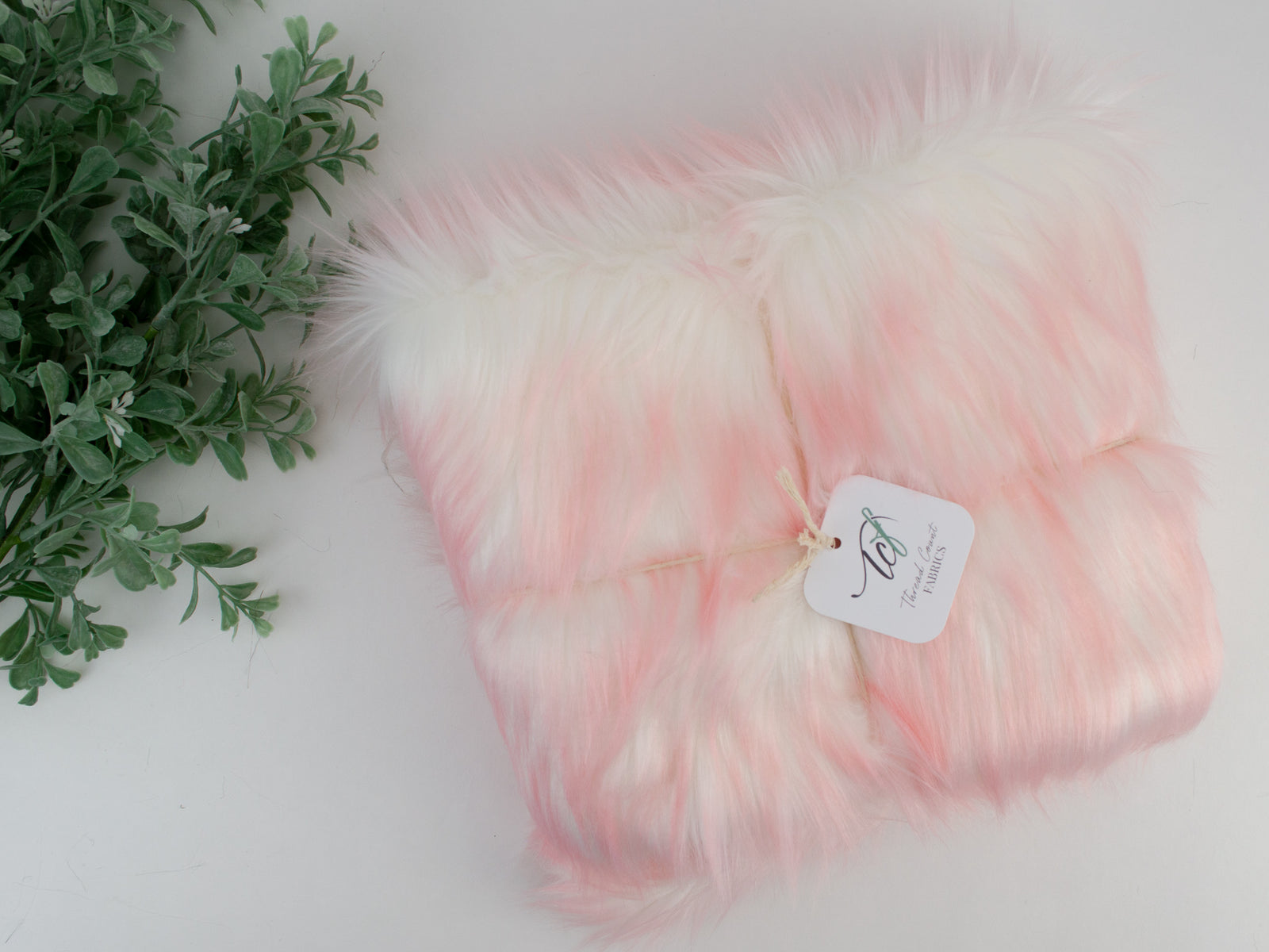 Bubblegum Faux Fur Fabric by the Yard or Meter | Pink Pompom Fur