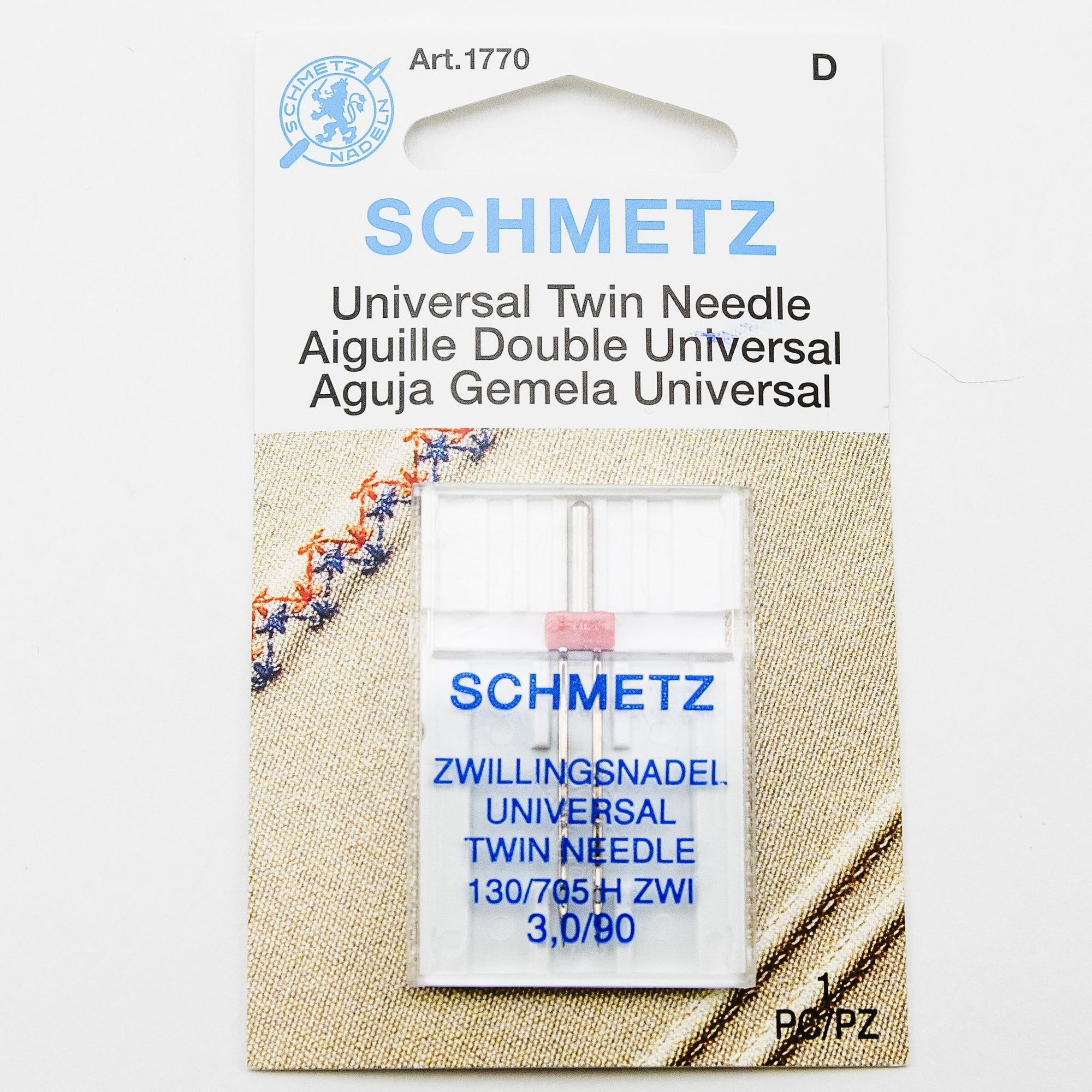 Aiguille double Schmetz 2.5 stretch