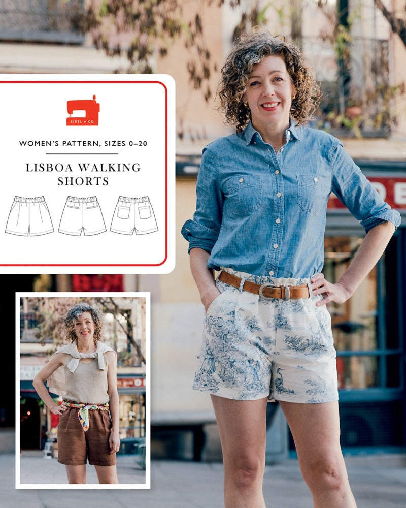 digital wynwood robe + sleep shorts sewing pattern