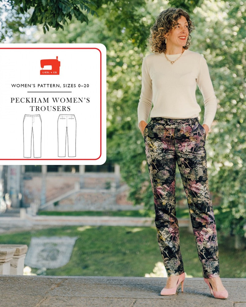 Free Range Slacks Pattern - Sizes 18-34 - Thread Count Fabrics