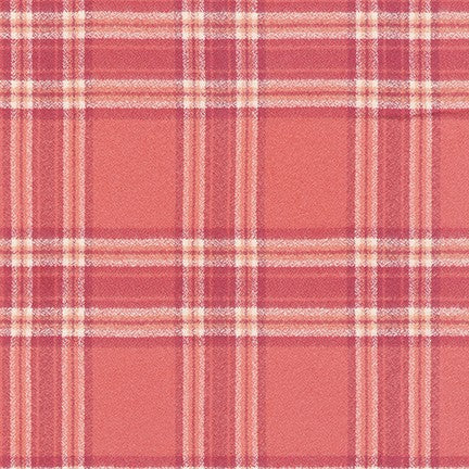 Mammoth Flannel - Red Plaid - Thread Count Fabrics