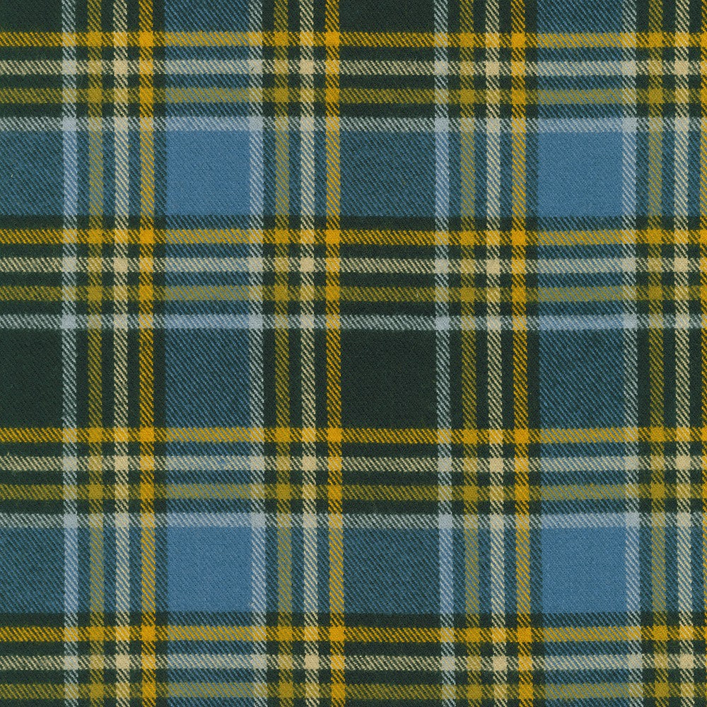 Mammoth Flannel - Yellow Buffalo Plaid - Thread Count Fabrics