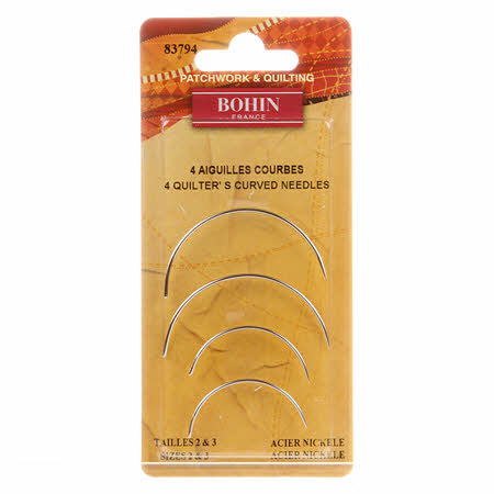 Dritz Quilter's Coiless Curved Safety Pins, 30 Count 