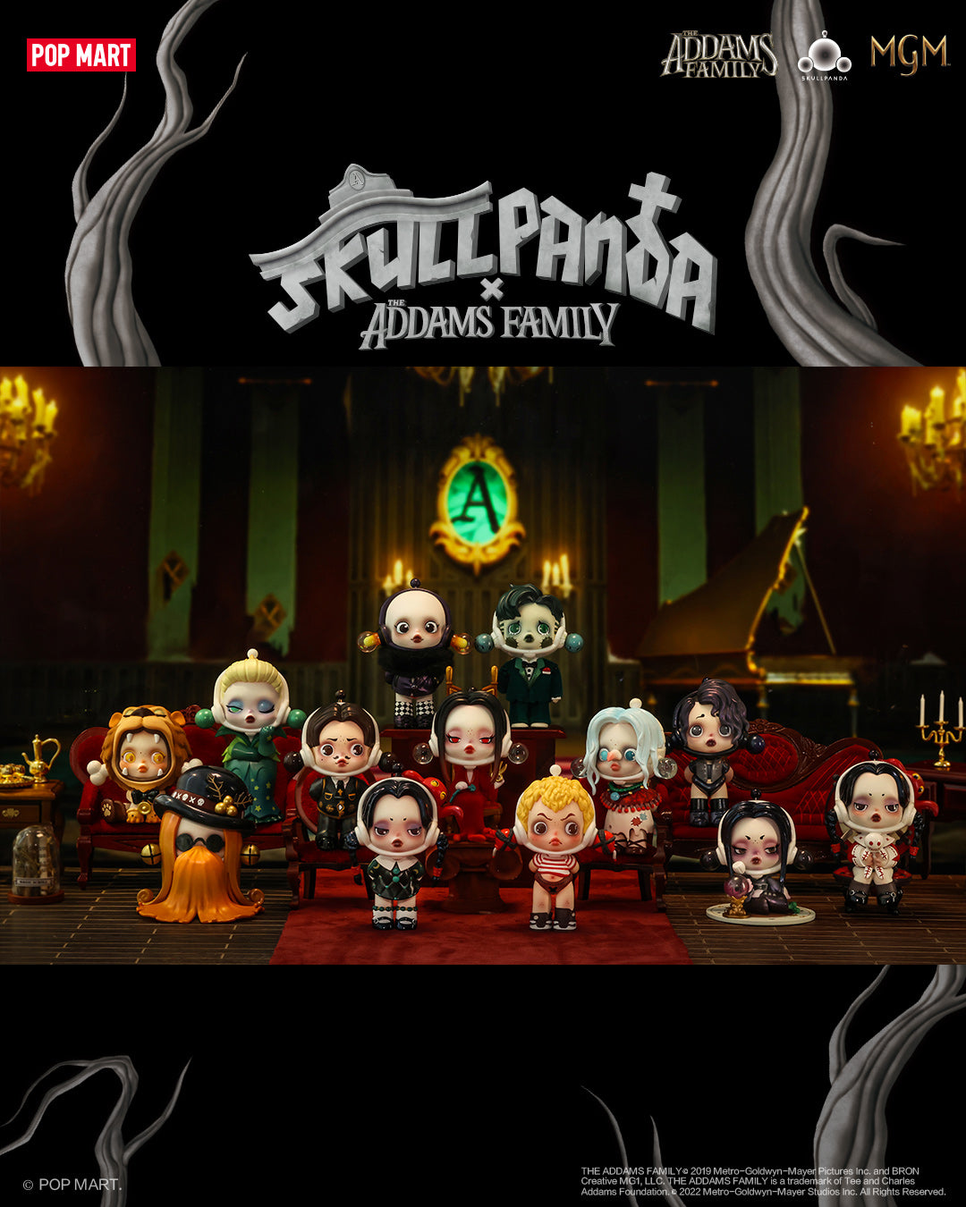 SKULLPANDA × THE ADDAMS FAMILY【アソートボックス】 umbandung.ac.id