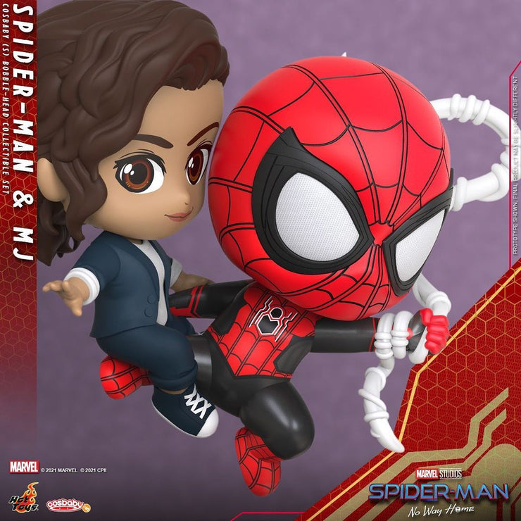 COSB937 – Spider-Man & MJ Cosbaby (S) Bobble-Head Collectible Set –  ActionCity