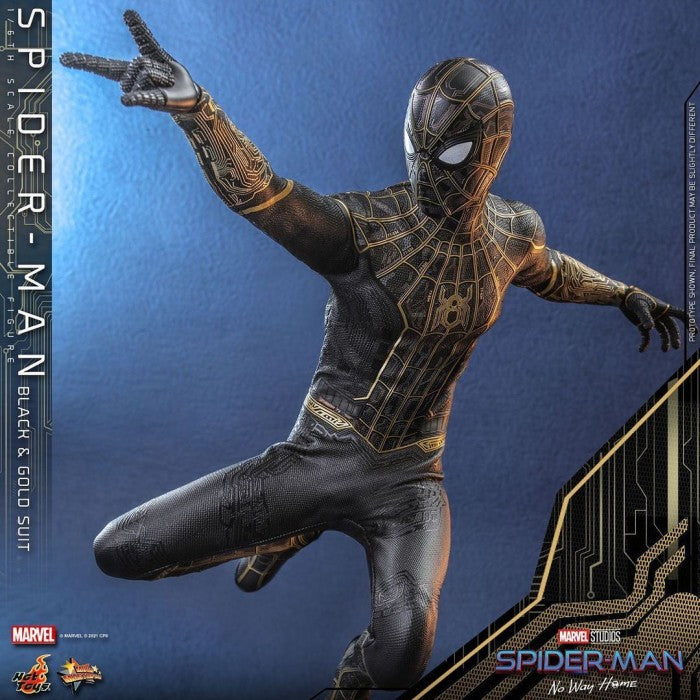 spider man black gold