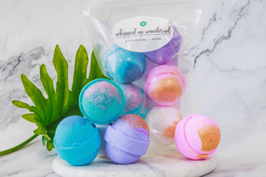 Mini bath bombs