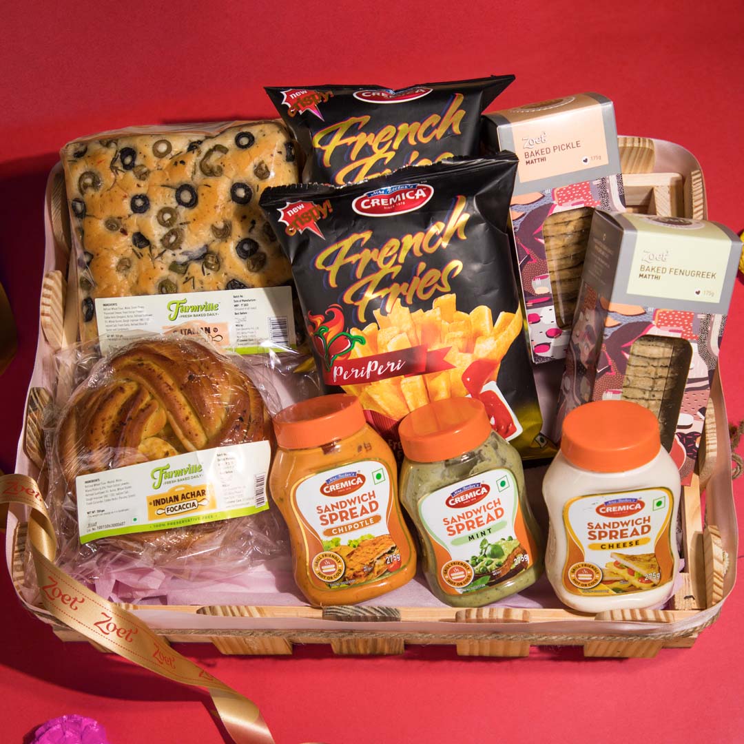 Multicolor MDF Diwali Gift Hamper Tray, Size/Dimension: Four Jar Basket,  Smooth at Rs 1000/piece in Delhi