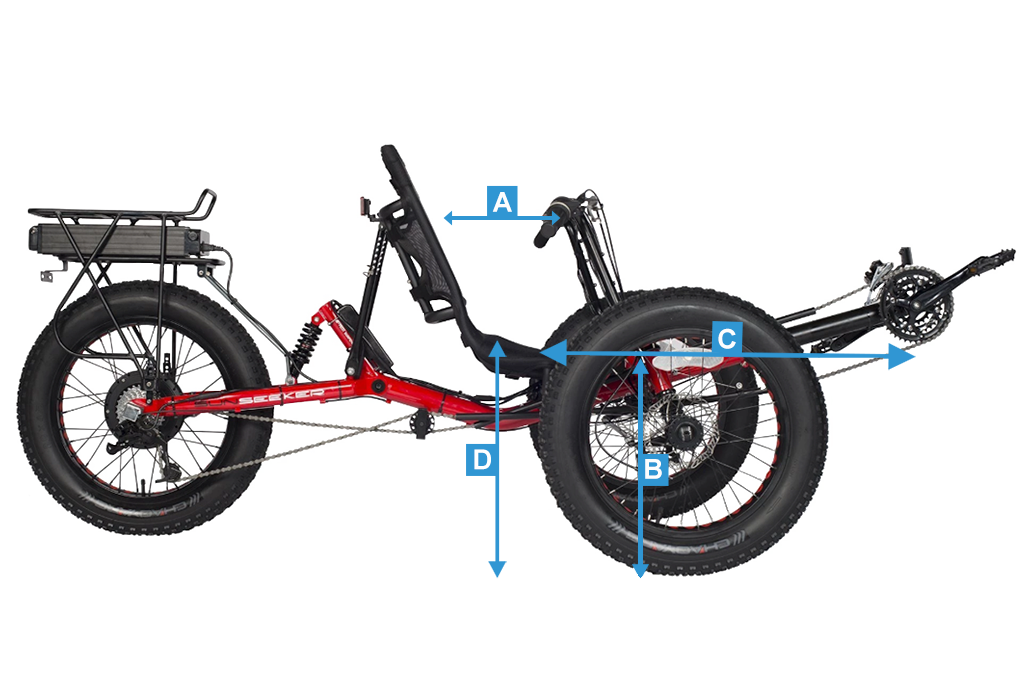 fat tire recumbent trike for sale