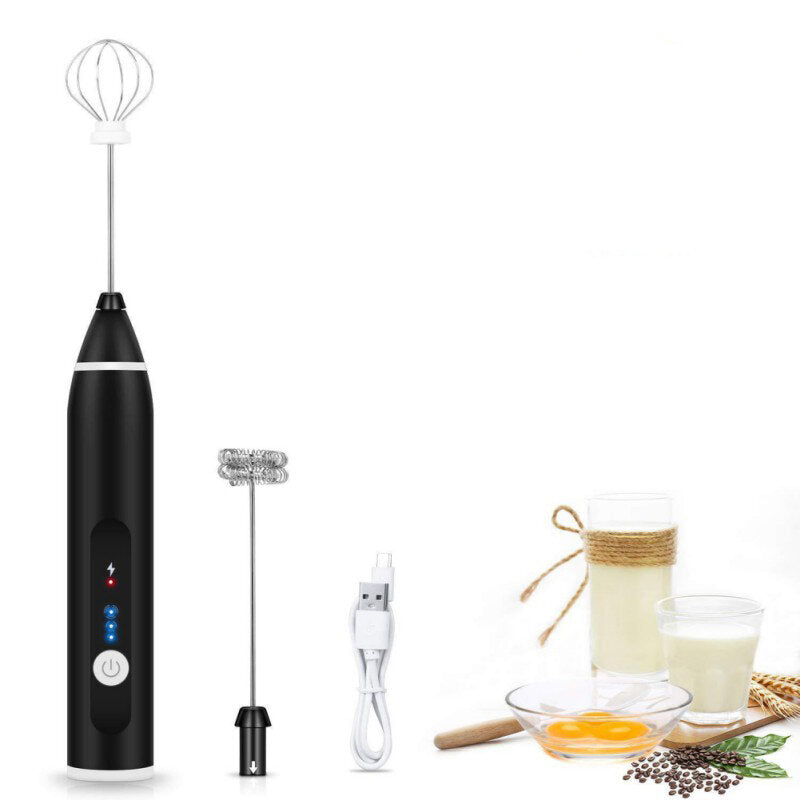 3 snelheden handmixer eiklopper koffie melk drinken garde opschuimer roerder usb oplaadbaar handheld 3 snelheden handmixer eiklopper koffie melk drinken garde opschuimer roerder usb oplaadbaar handheld