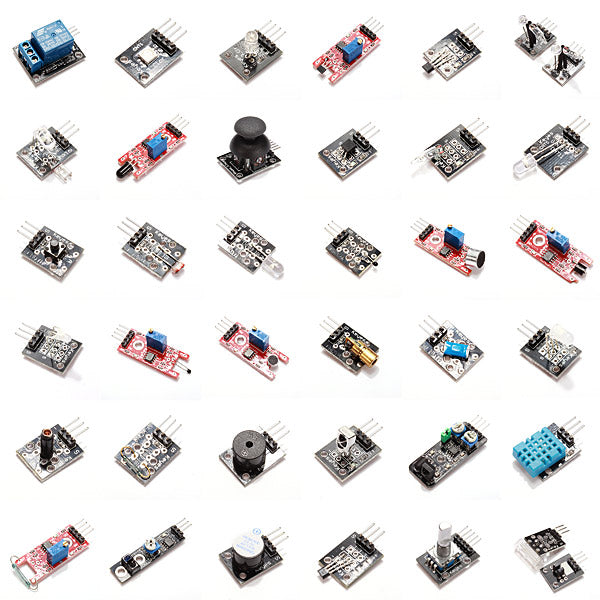 Geekcreit 37 In 1 Sensor Module Board Set Kit For Arduino Carton Box Package huismerk kopen in de aanbieding Geekcreit 37 In 1 Sensor Module Board Set Kit For Arduino Carton Box Package huismerk kopen in de aanbieding