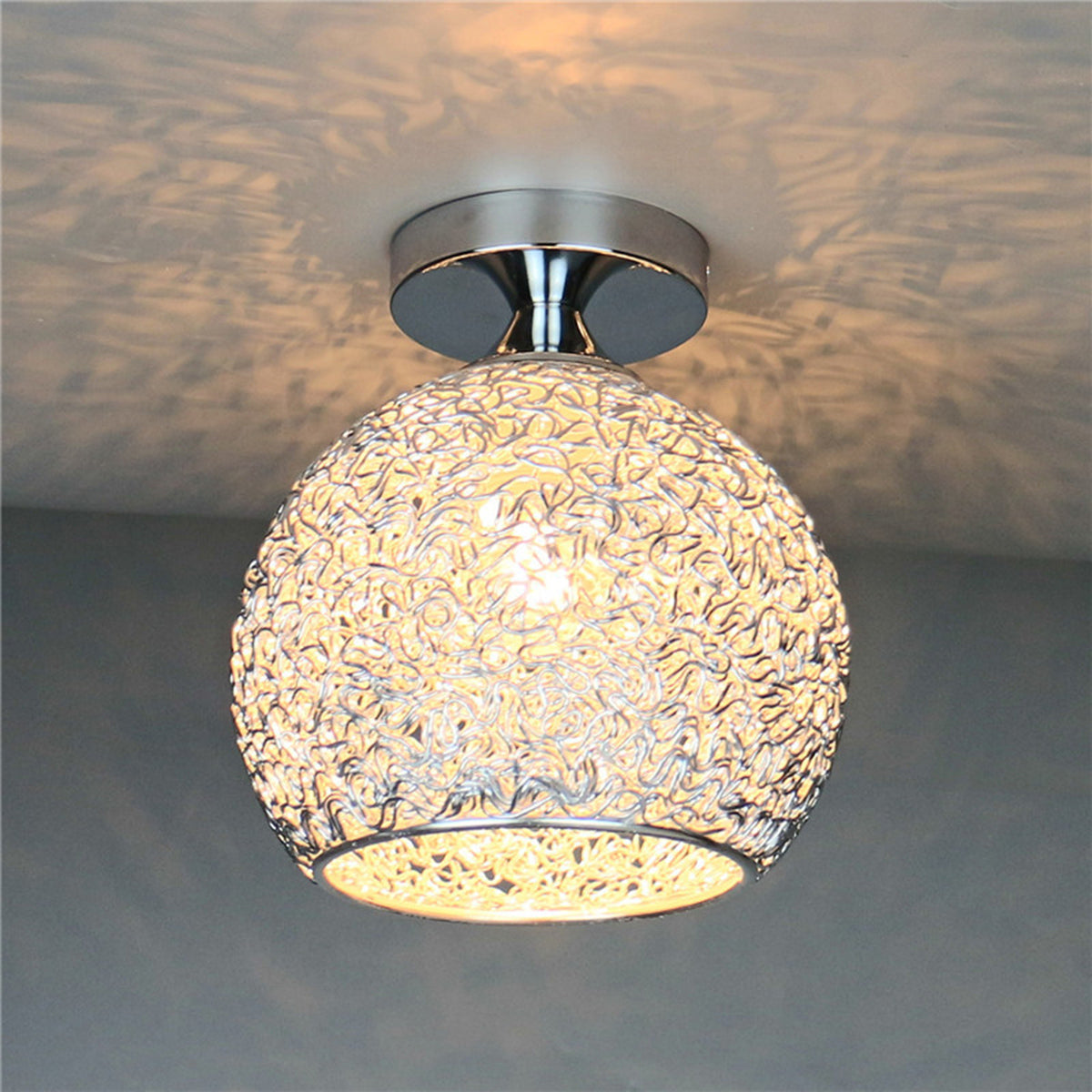 zilveren lamp