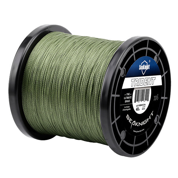 Aanbieding: Seaknight Gravity 150M 20 40Lb Braided Wire Fishing Line 6 1  Strands Green Fast Sinking