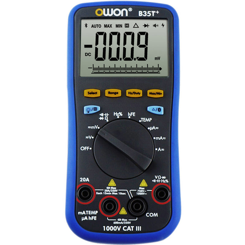 Aanbieding: Owon B35T Bluetooth True Rms Datalogger Multimeter Temperature  Tester Offline Record