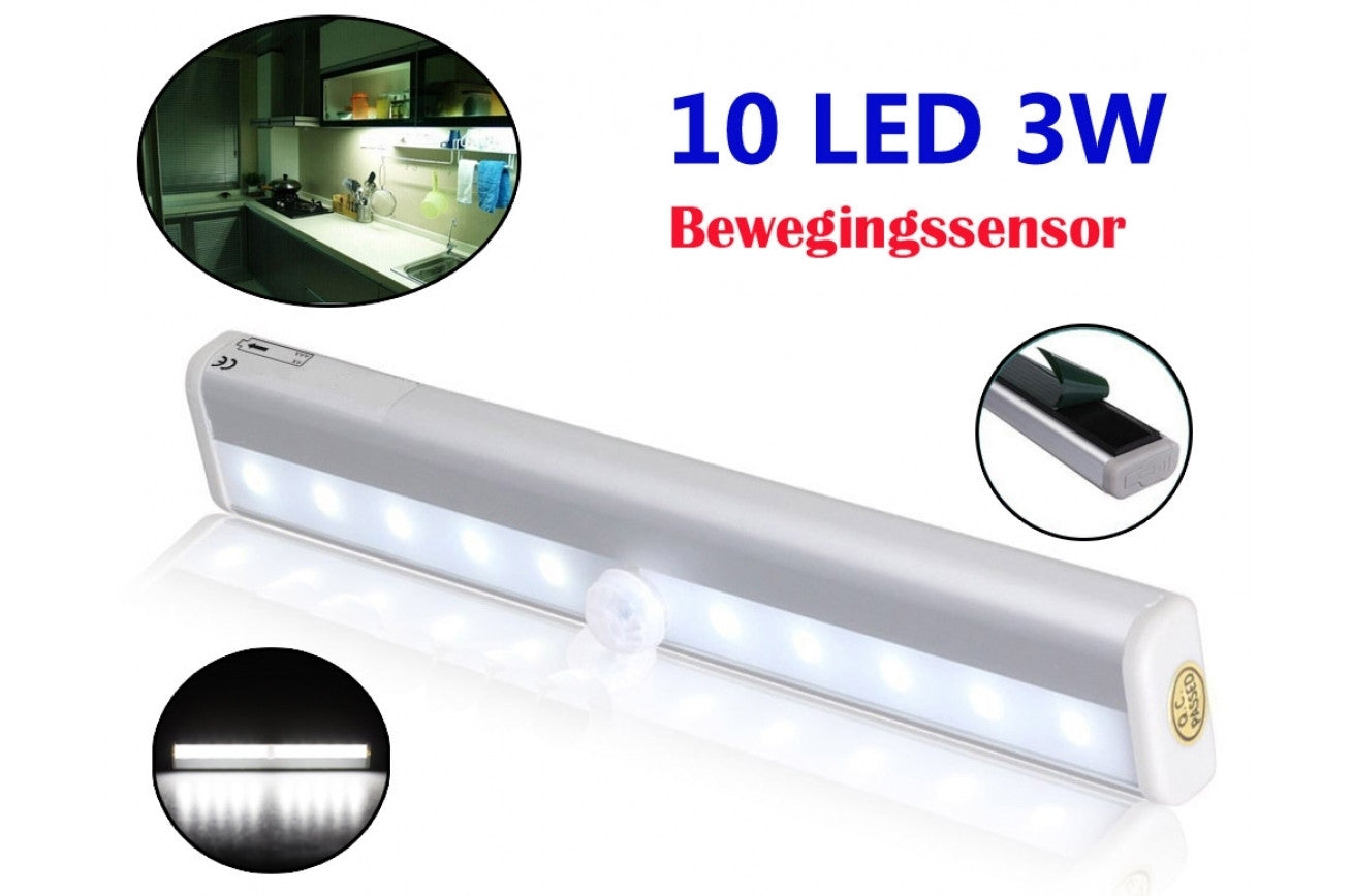 Dagaanbieding - Sensor-LED-Lamp-met-ZELFKLEVENDE-Magneetstrip dagelijkse koopjes