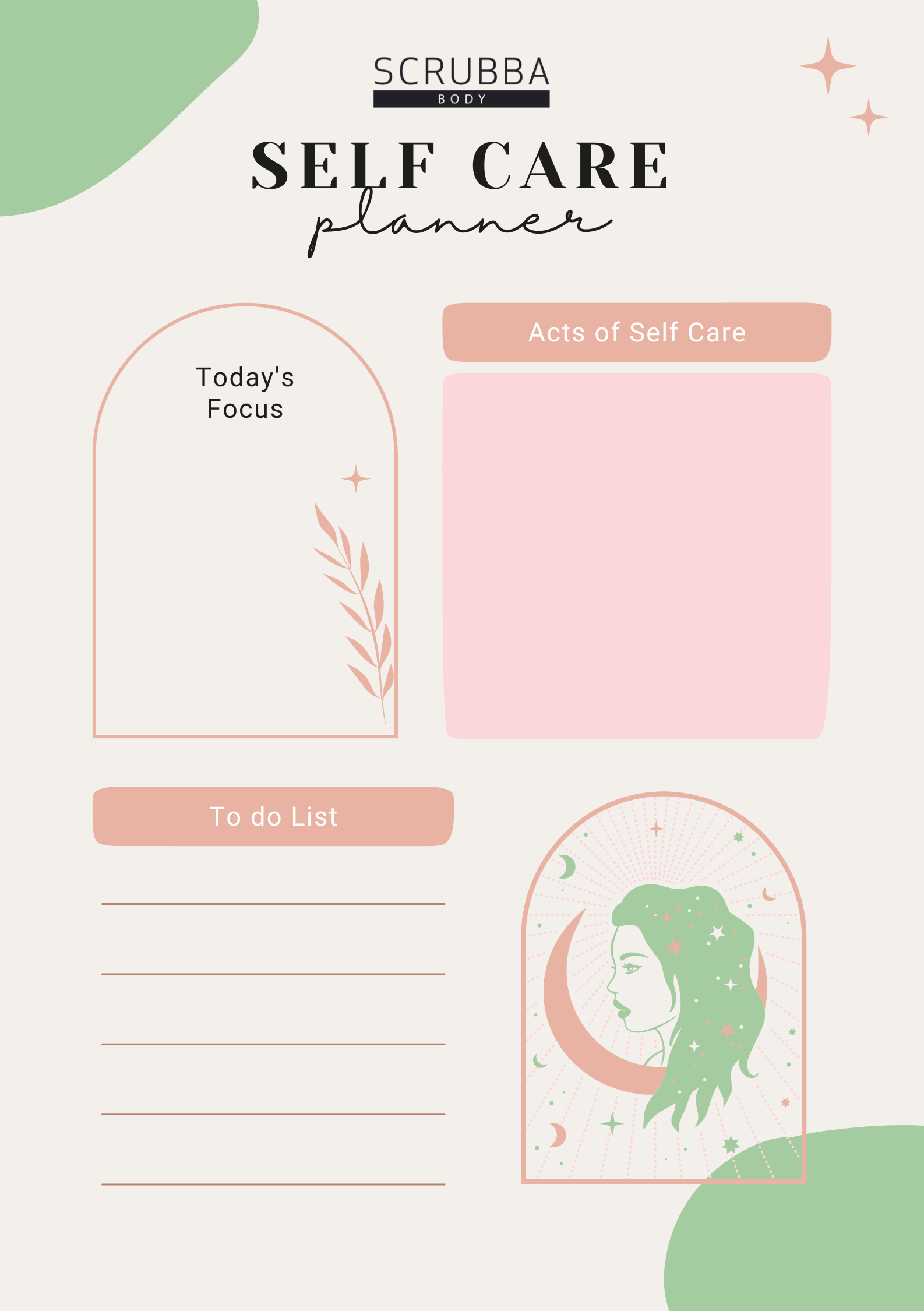 Self-Care Planner 3