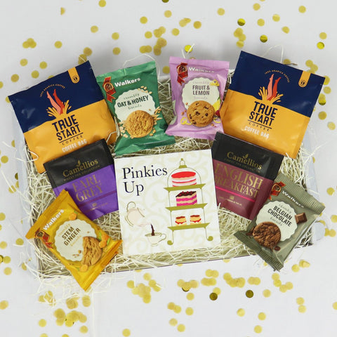 Tea, Coffee & Biscuits Letterbox Gift Hamper The Perfect Gift For Secret Santa