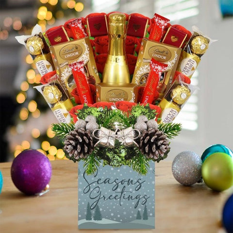 The Bottega Gold Prosecco & Chocolate Bouquet