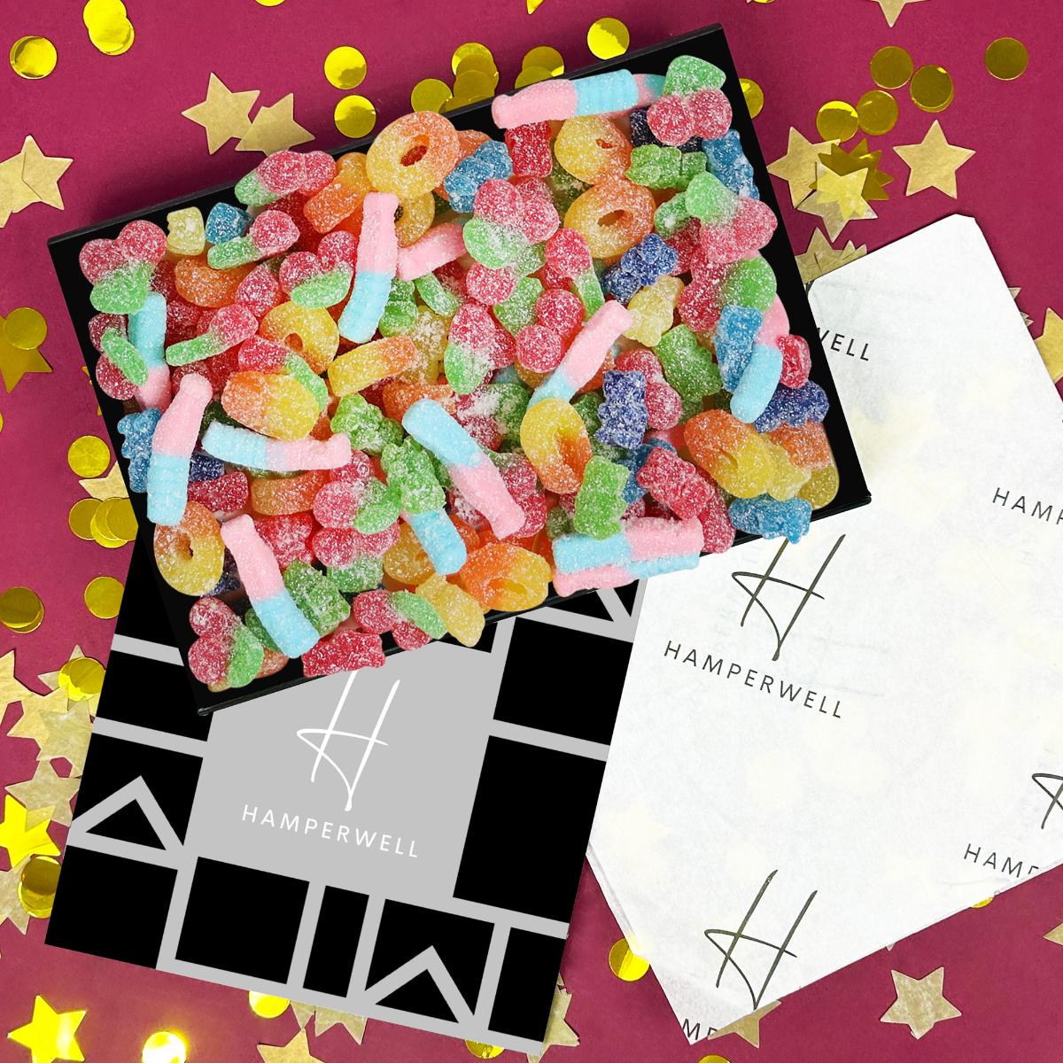 Letterbox Sweets - Fizzy Pick N Mix - Gift Hamper Box by HamperWell