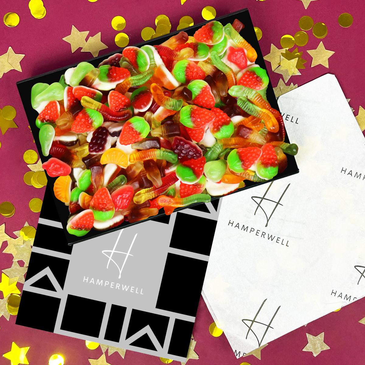 Halal Jelly Sweets Letterbox Gift Hamper