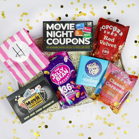 Ultimate Movie Night Gift Box Perfect Stocking Filler