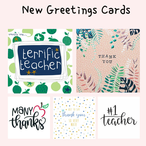 Cartes de vœux pour les enseignants
