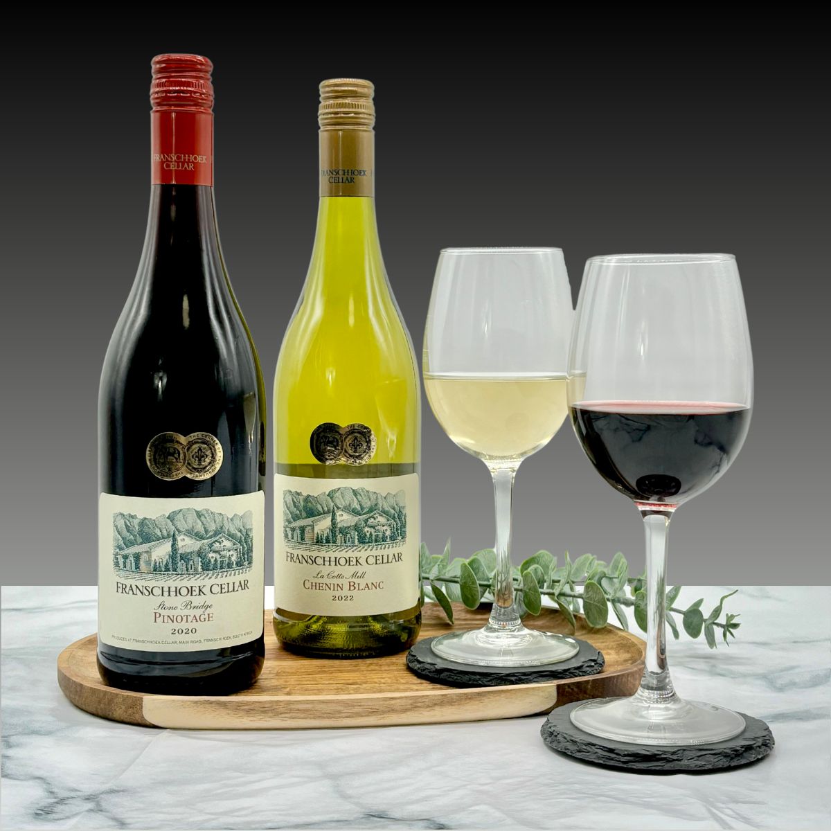 Franschhoek Cellar Pinotage & Chenin Blanc Wine Duo Gift Set