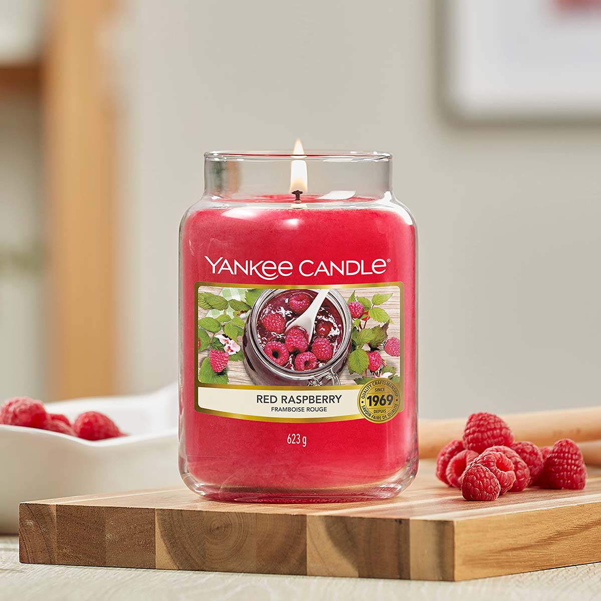 Yankee Candle Red Raspberry Classic Large Jar Candle