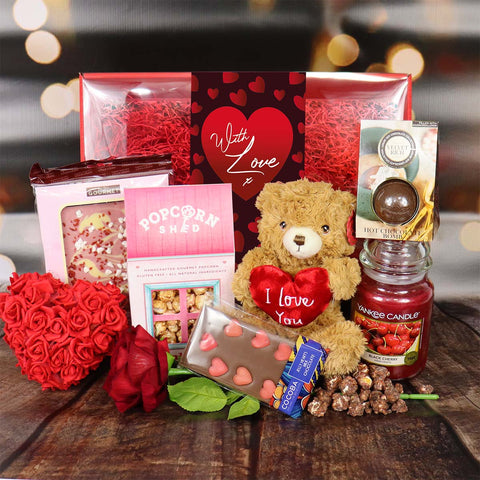 Beary Delightful Valentine Gift Basket