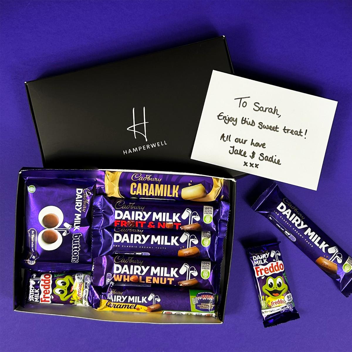 Cadbury Dairy Milk Chocolate Letterbox Gift Hamper