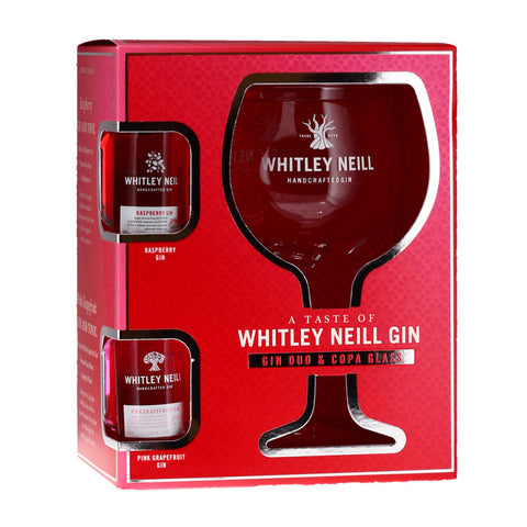 Whitley Neill Gin Duo (2 x 5cl) & Copa Glass Gift Pack 