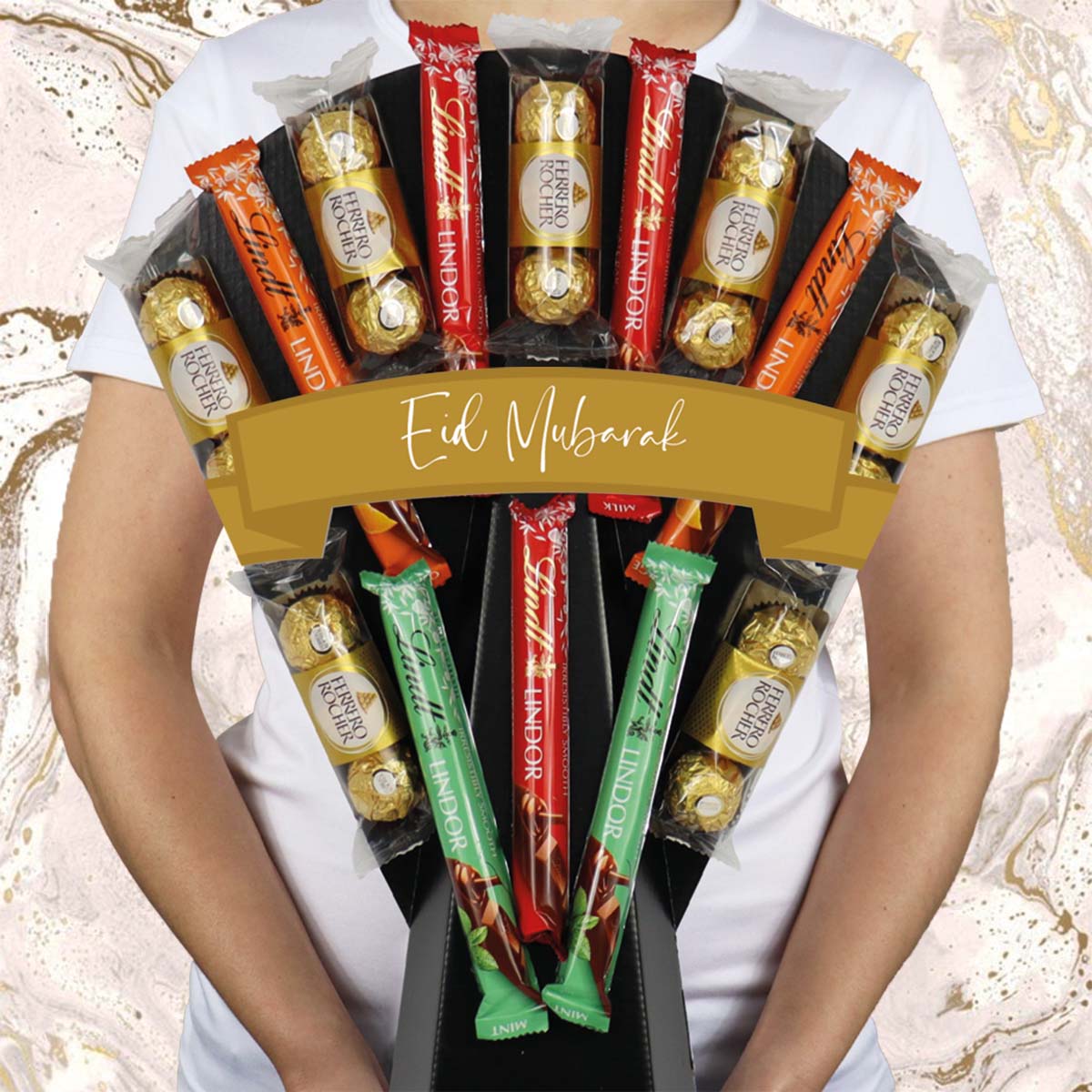 The Ferrero & Lindt Chocolate Bouquet | HamperWell