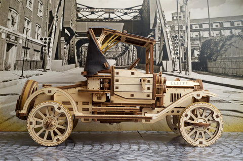 UGears Retro Car