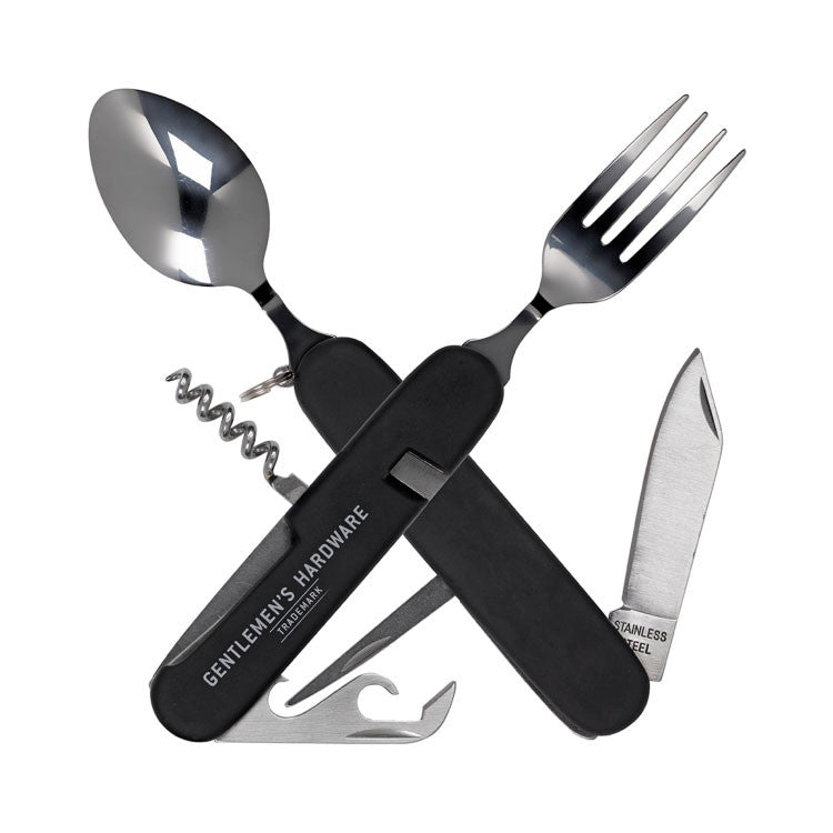 Couverts inox Travel Cutlery Deluxe - Easy Camp - Achat de