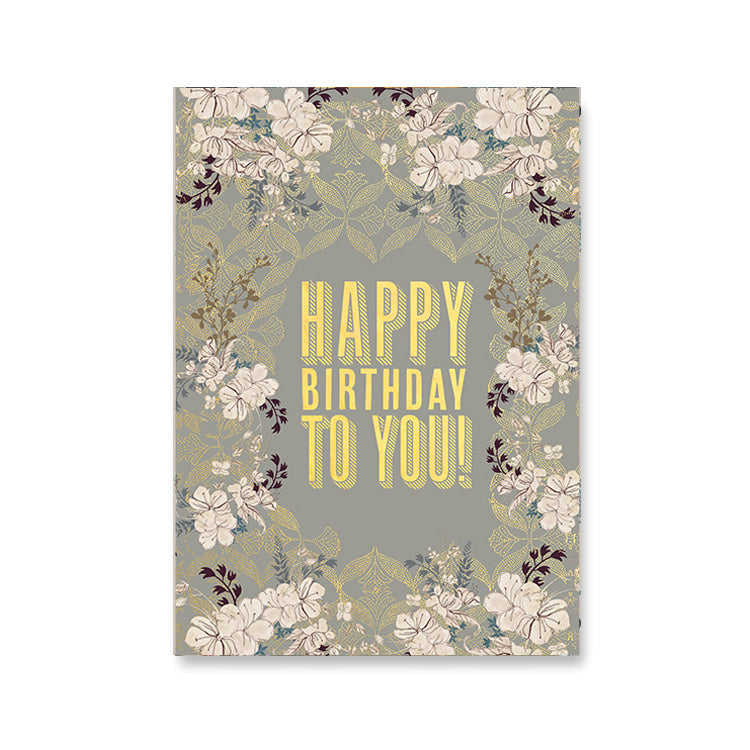 Cartes De Voeux Joyeux Anniversaire Art Design Sxm