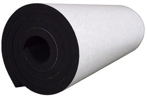 black foam rubber insulation