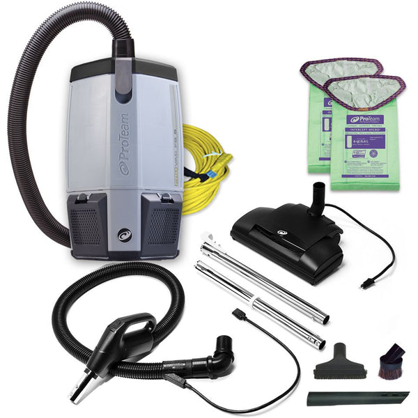 ProTeam LineVacer ULPA Commercial Backpack Vacuum Cleaner, 100280