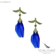 Michael-michaud-false-indigo-drop-earrings-amber-bay-jewellery