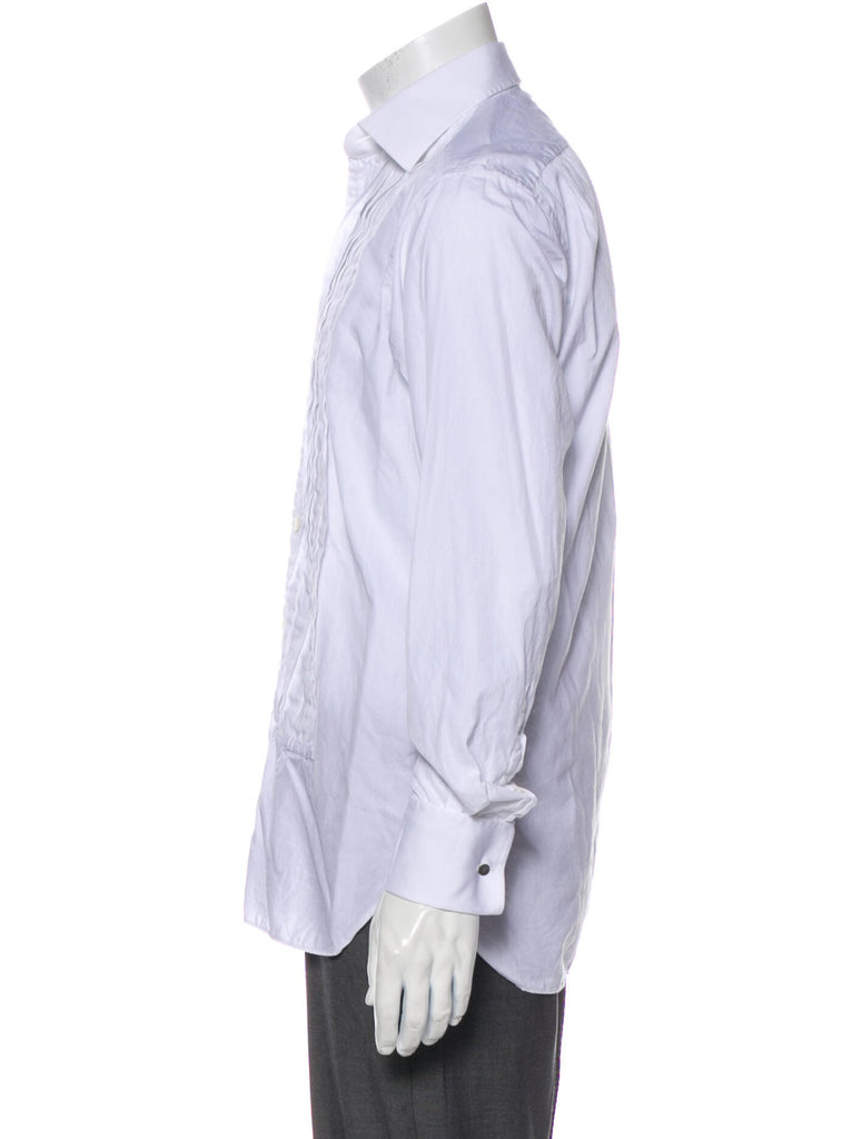 Ralph Lauren Polo Long Sleeve Tuxedo Shirt Size 39 15 1/2