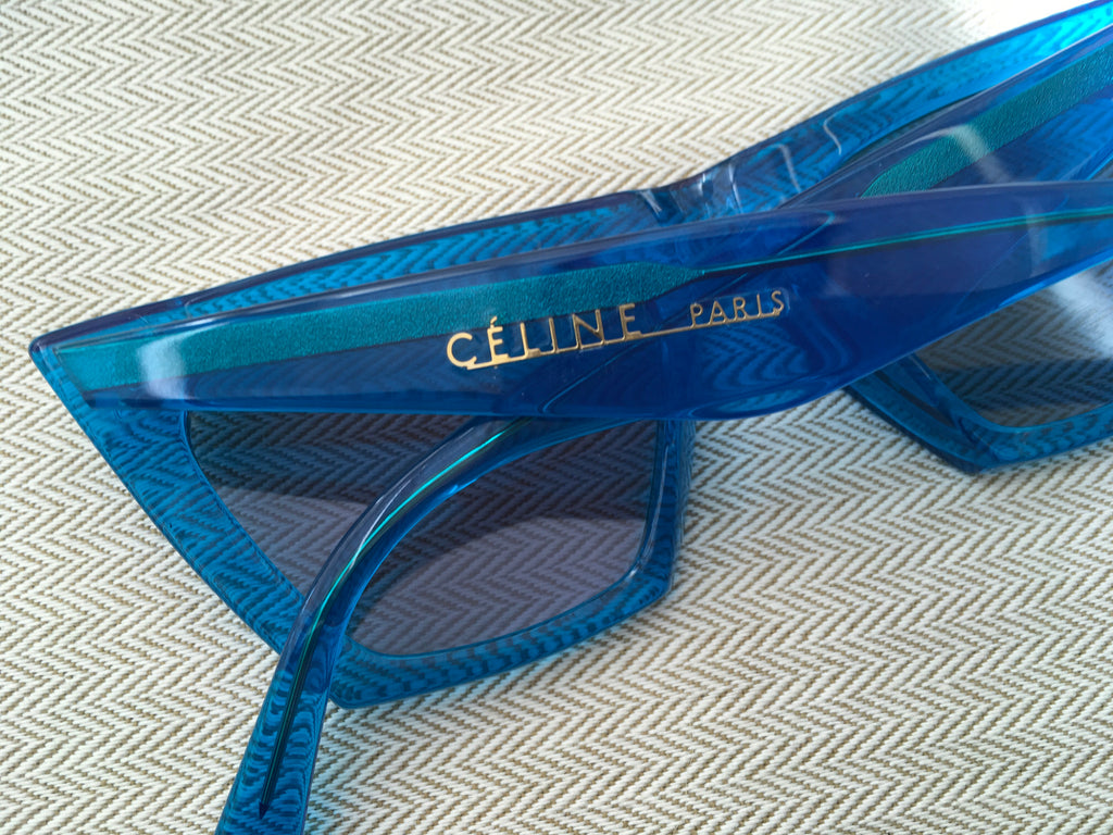 celine angular cat eye sunglasses